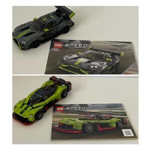 LEGO Speed Champions: Aston Martin Valkyrie AMR Pro & Vantage GT3 Mini Figs